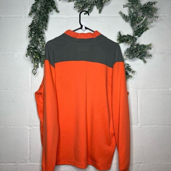 Nike golf long sleeve 1/4 zip sweater - Picture 2 of 7